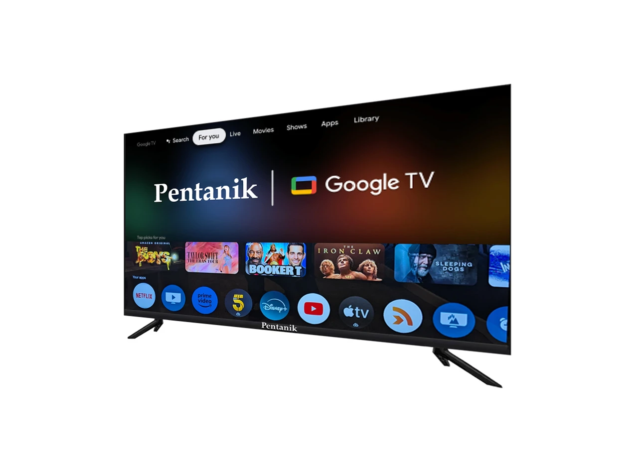 Pentanik Google TV 55 Inch 4K FL VC view 3